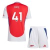 Conjunto (Camiseta+Pantalón Corto) Arsenal Rice 41 Primera Equipación 2024-25 - Niño